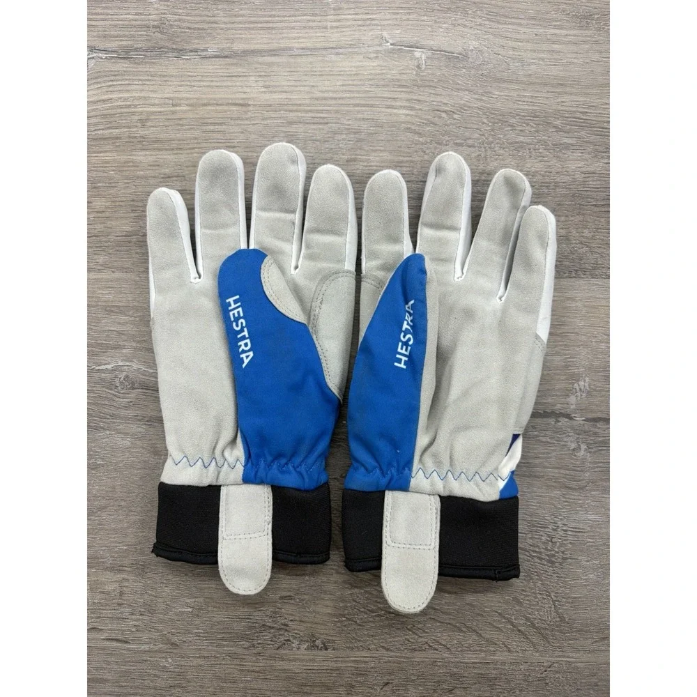 Hestra Junior Tracker Ski Gloves Kids Size 6 Blue Nordic Cross Country XC